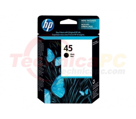 HP C51645A Black Printer Ink Cartridge