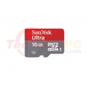 SanDisk HC Mobile Ultra Class 10 / U1 16GB Micro SD Card