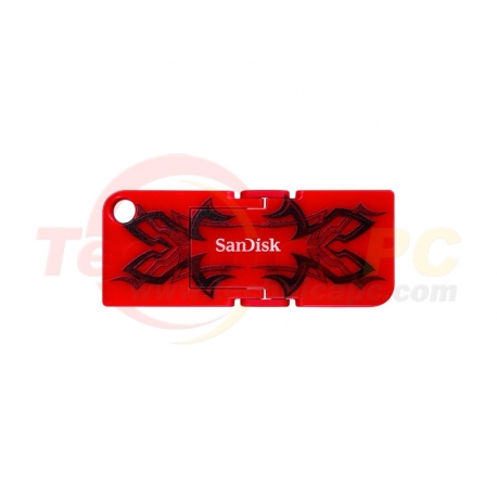 SanDisk Cruzer Pop CZ53 16GB Red USB Flash Disk