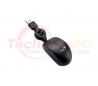 Genius Micro Traveler Track USB Optical Notebook Wired Mouse