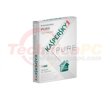 Kaspersky PURE for 1Computer Anti Virus Software