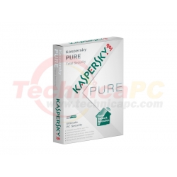 Kaspersky PURE for 3Computers Anti Virus Software