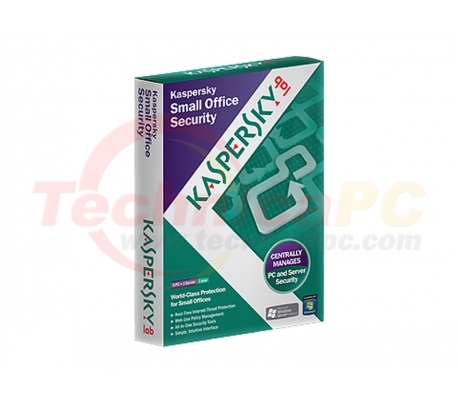 Kaspersky Small Office Security (5Clients + 1File Server) Anti Virus Software