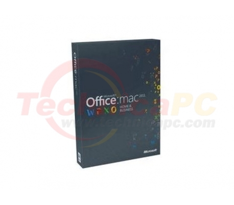 Office Mac 2011 Home and Business for 1 Device Microsoft FPP Software
