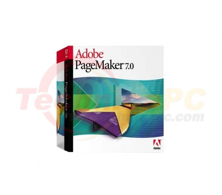 Adobe Page Maker Plus 7.02 Graphic Design Software