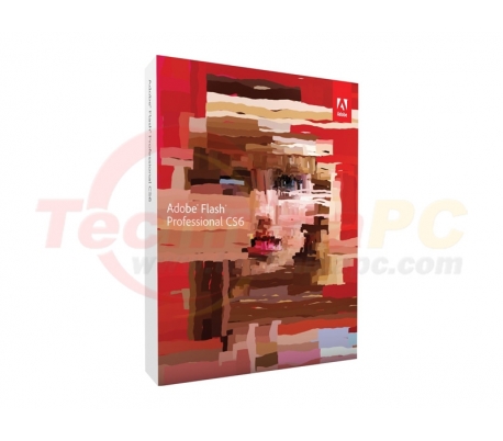 Adobe Flash Professional CS6 Graphic Design Software