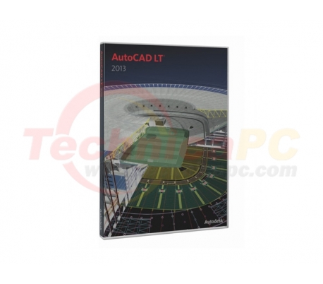 AutoCAD LT 2013 (2D) Graphic Design Software