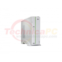 iBos Ufora LP8 Glossy White Desktop PC Case + Power Supply 500Watt