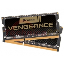 Corsair SODIMM DDR3 16GB (2x8GB) 1600MHz PC-12800 Vengeance CMSX16GX3M2A1600C10 Laptop Memory 