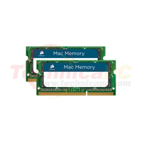 Corsair SODIMM DDR3 Mac 8GB 1600MHz PC-12800 Apple Mac CMSA8GX3M1A1600C11 Laptop Memory