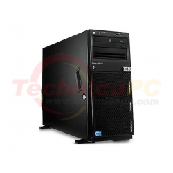 IBM System X3300 M4 7382-D2A Intel Xeon E5-2430 4GB 300GB SAS Hot Swap Tower Server