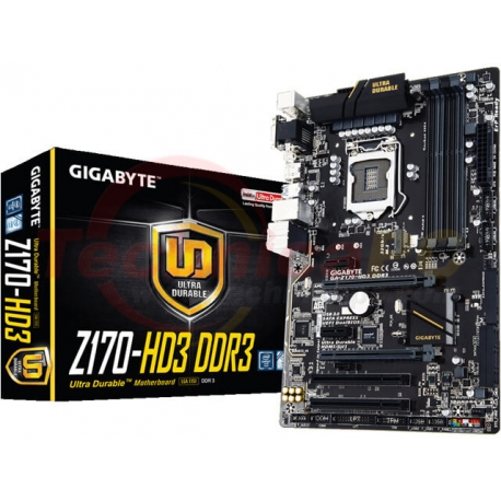 Gigabyte GA-Z170-HD3 DDR3 Socket LGA1151 Motherboard