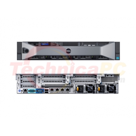 DELL PowerEdge R730 (2x) Intel Xeon E5-2620v3 64GB 3x4TB SAS 2U Rackmount Server