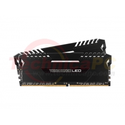 Corsair Vengeance LED DDR4 16GB (2x8GB) White LED CMU16GX4M2C3200C16 3200MHz PC4-25600 PC Memory