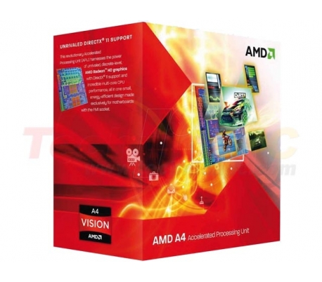 AMD LIano A4-3400 X2 2.7GHz Dual Core Desktop Processor